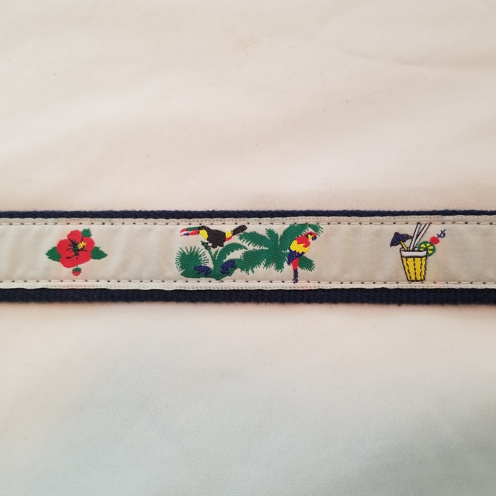 Cute women's tropical belt, 37 inches total length